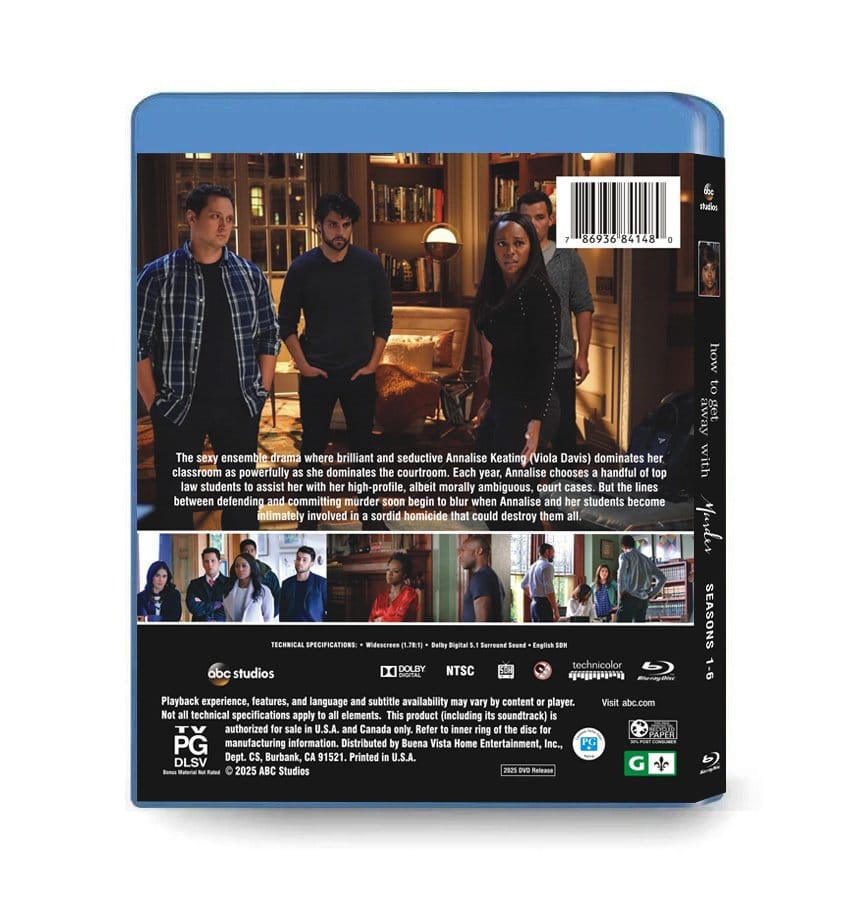 How to Get Away with Murder (2014-2020) 6-Disc Set Blu-ray - Image 2