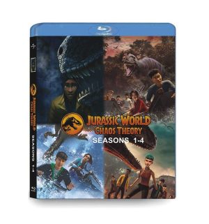 Jurassic World: Chaos Theory Seasons 1-4 (2024-2026) 4-Disc Set Blu-ray