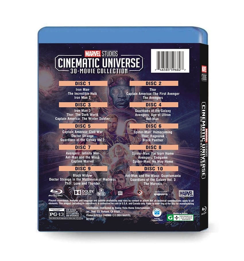 Marvel Legacy Collection: X-Men 10-Movie Anthology (2000-2020) 10-Disc Set Blu-ray - Image 2