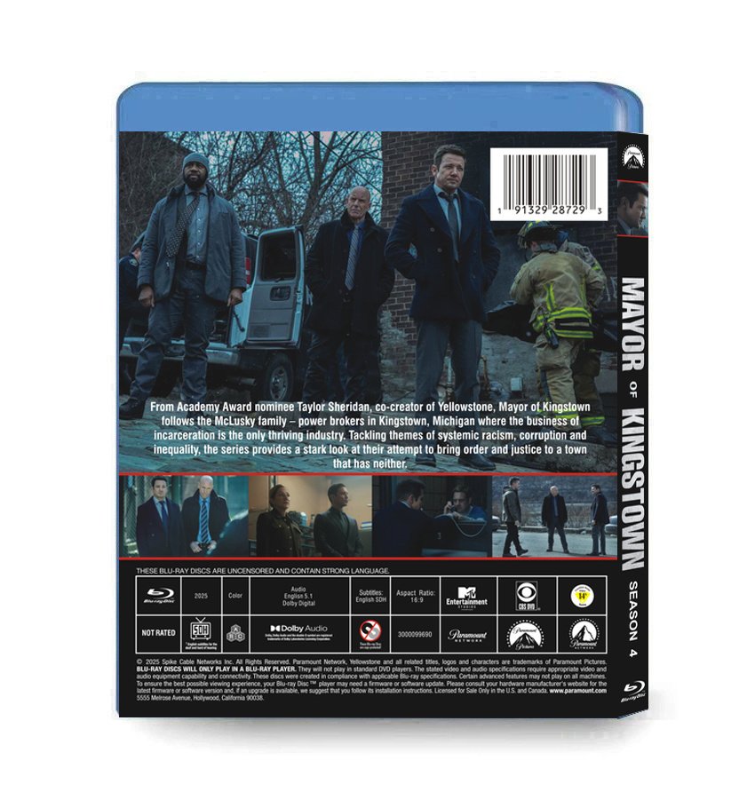 Mayor of Kingstown: Season 4 (2025) 2-Disc Set Blu-ray - Image 2