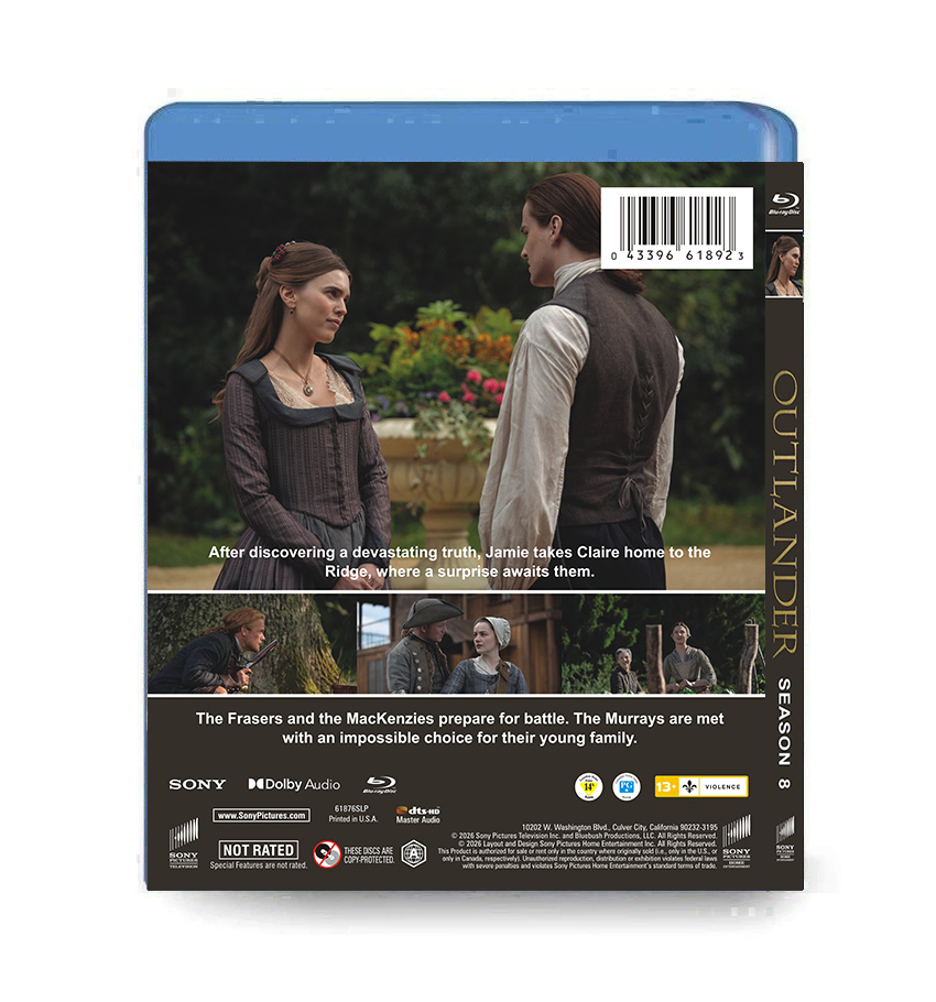 Outlander: Season 8 (2026) 2-Disc Set Blu-ray - Image 2