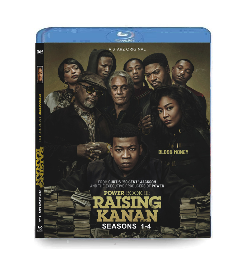 Power Book III: Raising Kanan Seasons 1-4 (2021-2025) 4-Disc Blu-ray