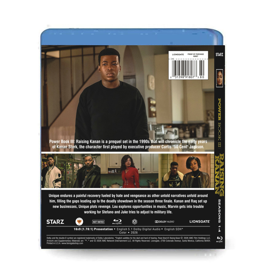 Power Book III: Raising Kanan Seasons 1-4 (2021-2025) 4-Disc Blu-ray - Image 2