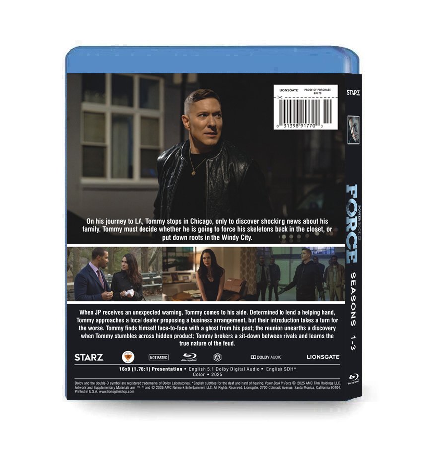 Power Book IV: Force: The Complete Series (2022-2025) 4-Disc Set Blu-ray - Image 2