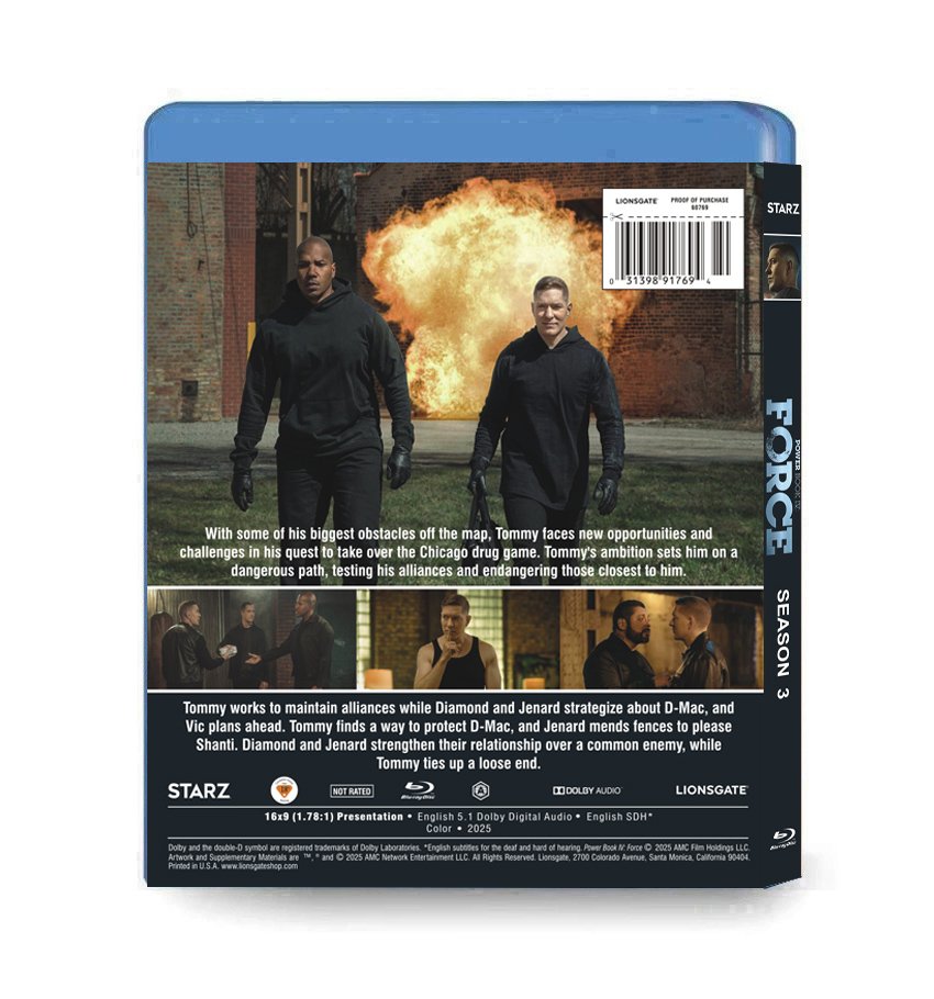 Power Book IV: Force: Season 3 (2025) 2-Disc Set Blu-ray - Image 2
