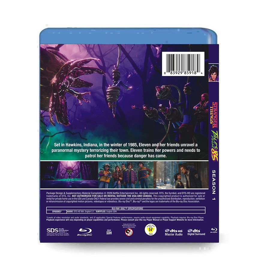 Stranger Things: Tales From '85 Season 1 (2026) 2-Disc Blu-ray - Image 2