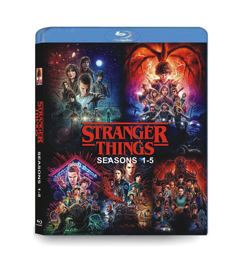 Stranger Things: The Complete Series Seasons 1-5 (2016-2025) 6-Disc Set Blu-ray