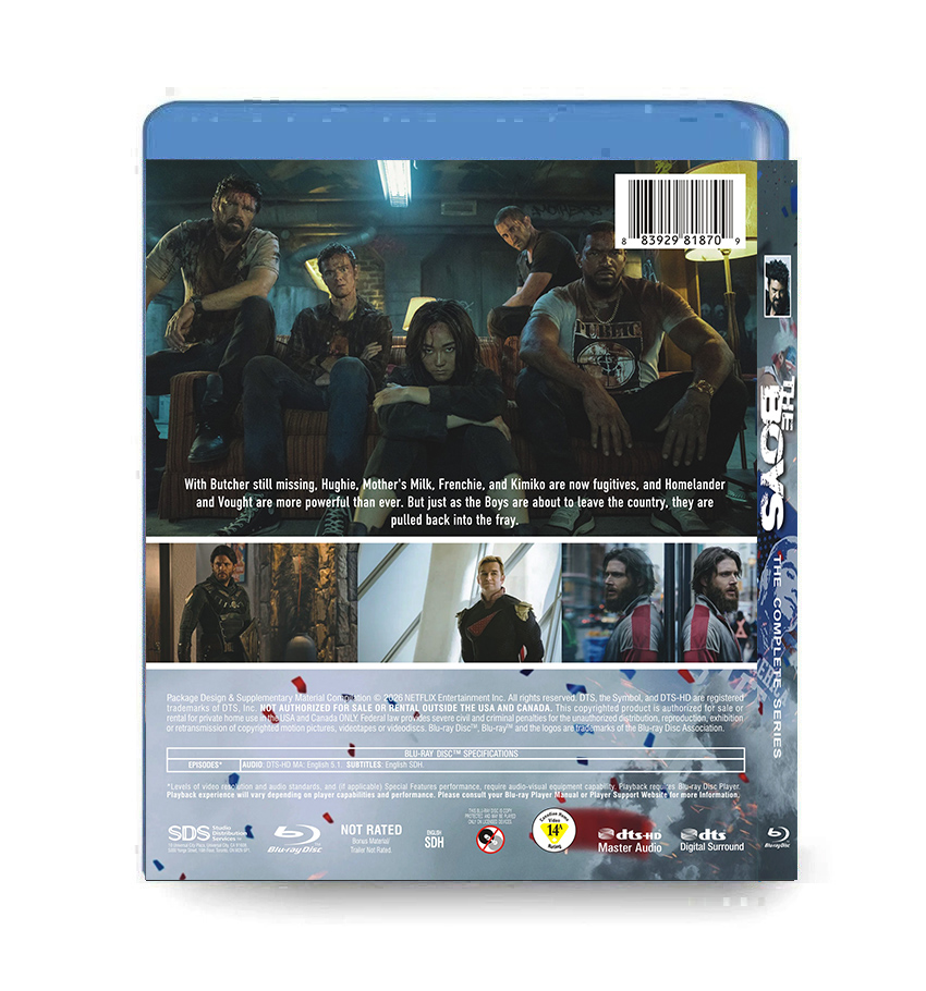 The Boys: Seasons 1-5 (2019-2026) 6-Disc Set Blu-ray - Image 2