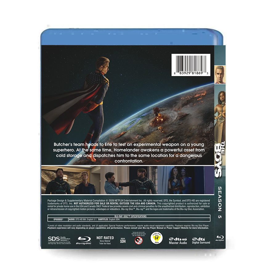 The Boys: Season 5 (2026) 2-Disc Set Blu-ray - Image 2