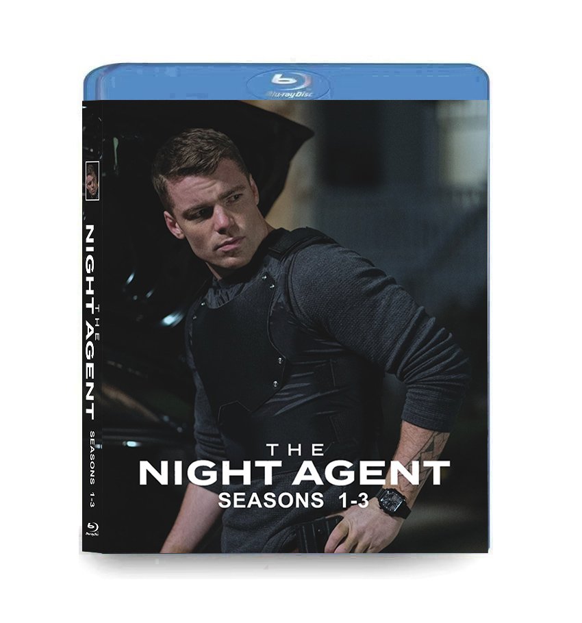 The Night Agent: Seasons 1-3 (2023-2026) 4-Disc Set Blu-ray