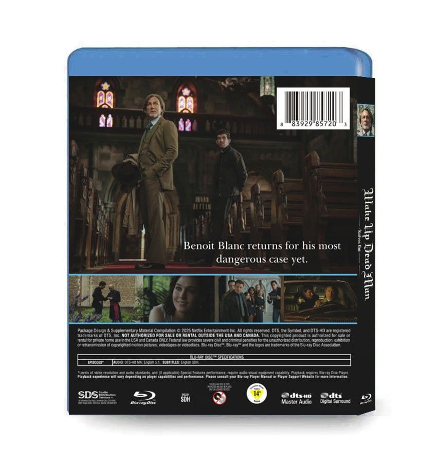 Wake Up Dead Man: A Knives Out Mystery (2025) 1-Disc Set 4K Ultra HD Blu-ray - Image 2