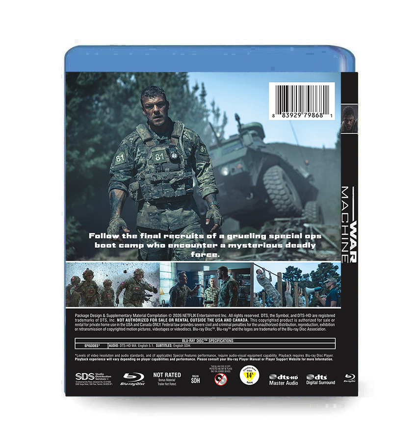War Machine (2026) 1-Disc Set Blu-ray - Image 2