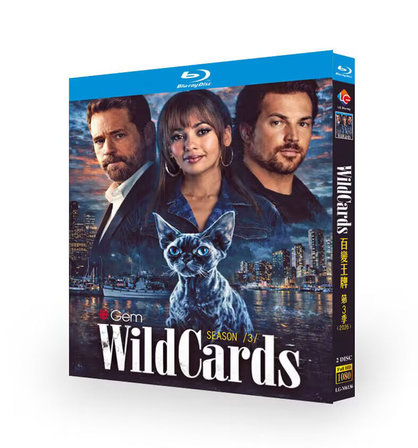 Wild Cards: Season 3 (2026) 2-Disc Set Blu-ray